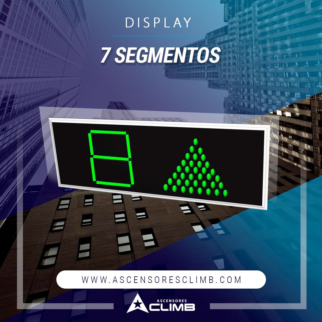 Display 7 Segmentos y muchos accesorios más en ascensoresclimb.com   #Caracas #Venezuela #20Oct #Ascensores #FelizViernes #SubeconCLIMB