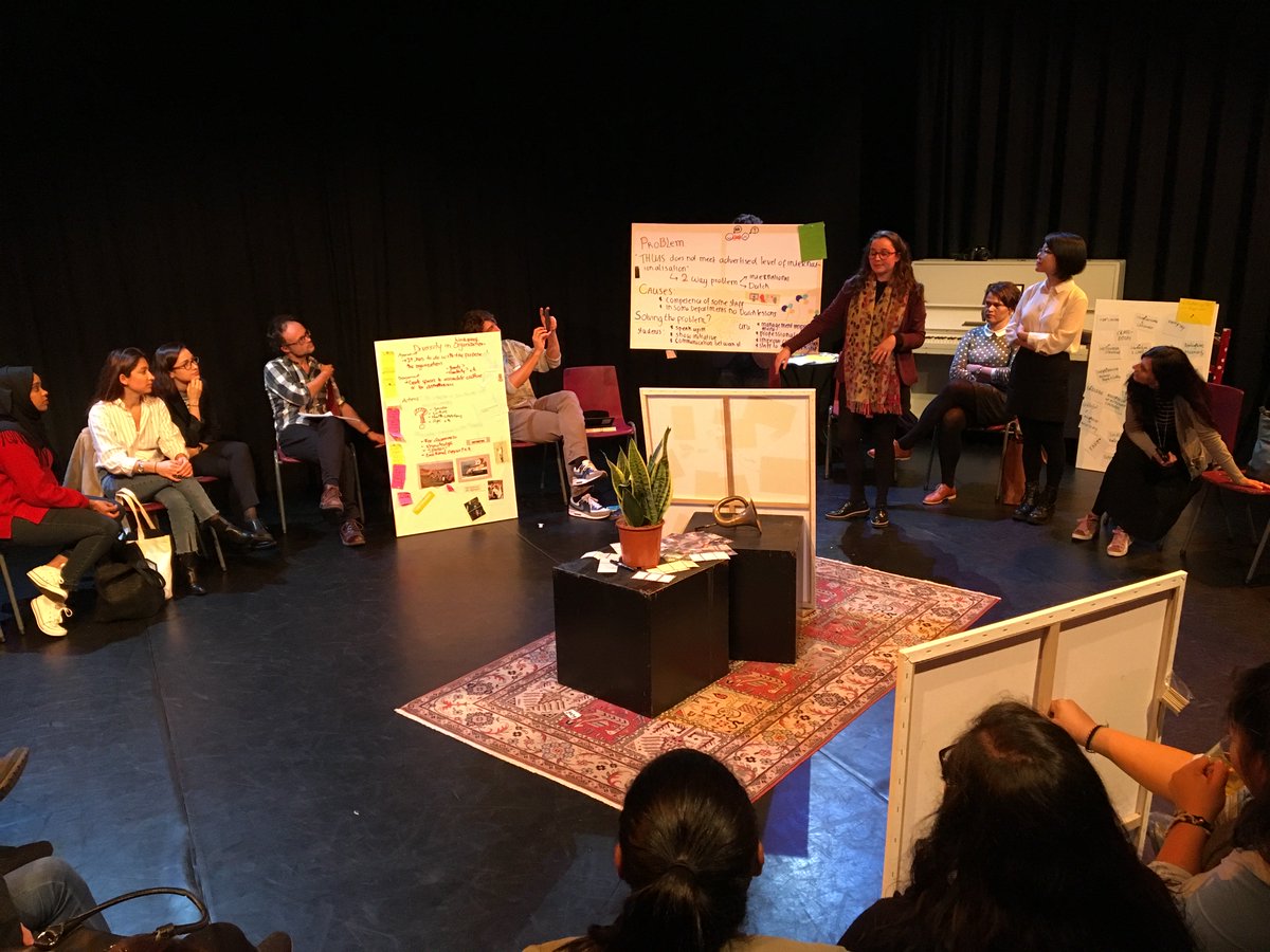 migrationlab's tweet photo. How to diversify our own professional surroundings? Diverse City Co Design Workshop w/ @ECF_tweets @HagueUniversity  https://t.co/8ra1WdFVU0 https://t.co/SNpe4xlJW8