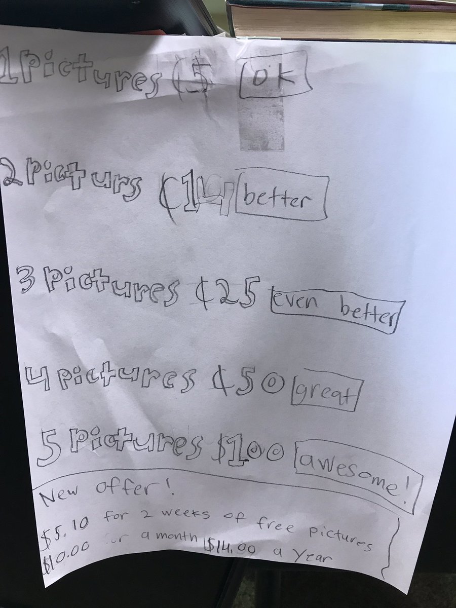 MrRohdeHPC's tweet photo. Classroom Business!! #Entrepreneur #businessplan @HPCSTORM #hpcstorm #readytosave @c_hudson5 https://t.co/bfw2nfPea2