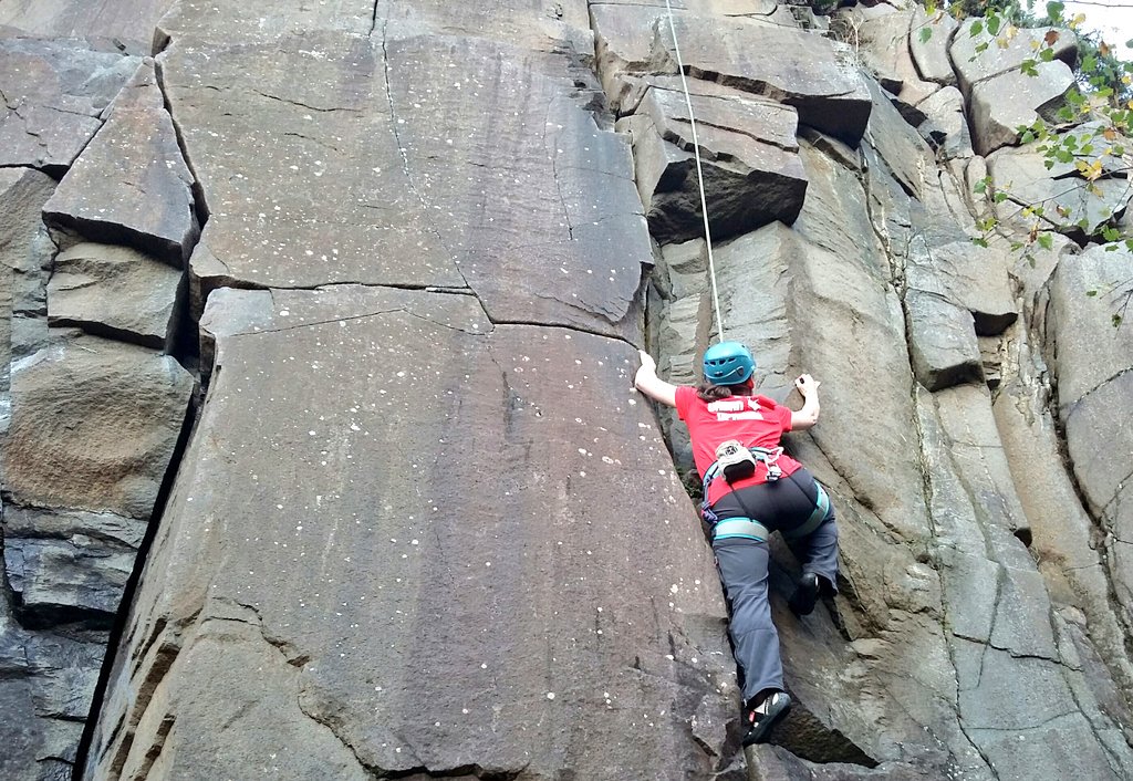 cjwood147's tweet photo. @scrivenjj having fun on The Doobie Brothers (E1 5b) today.
@urbanuprisinguk #cjoutdoors #foxtee https://t.co/wUNzq24jYu