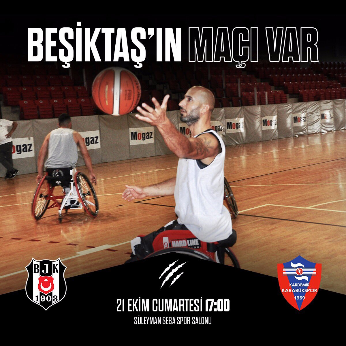 Besiktas's tweet photo. Cumartesi günkü maçlarımızda takımlarımıza destek olalım. https://t.co/6jEi9SaBsG