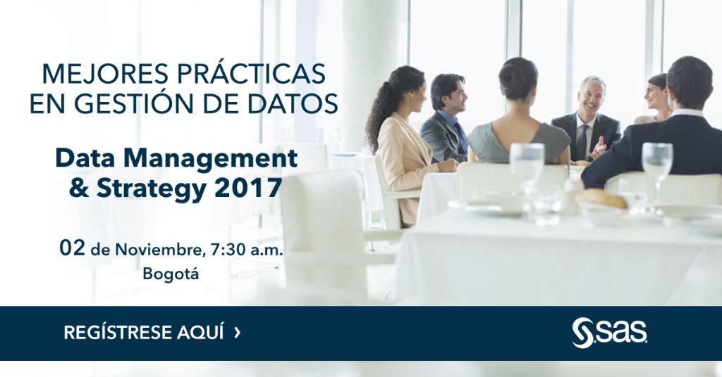 Sas_Colombia's tweet image. El componente clave en las iniciativas de la organización y toma de decisiones lo encontrará en #SASDataManagement
2.sas.com/601187iK5