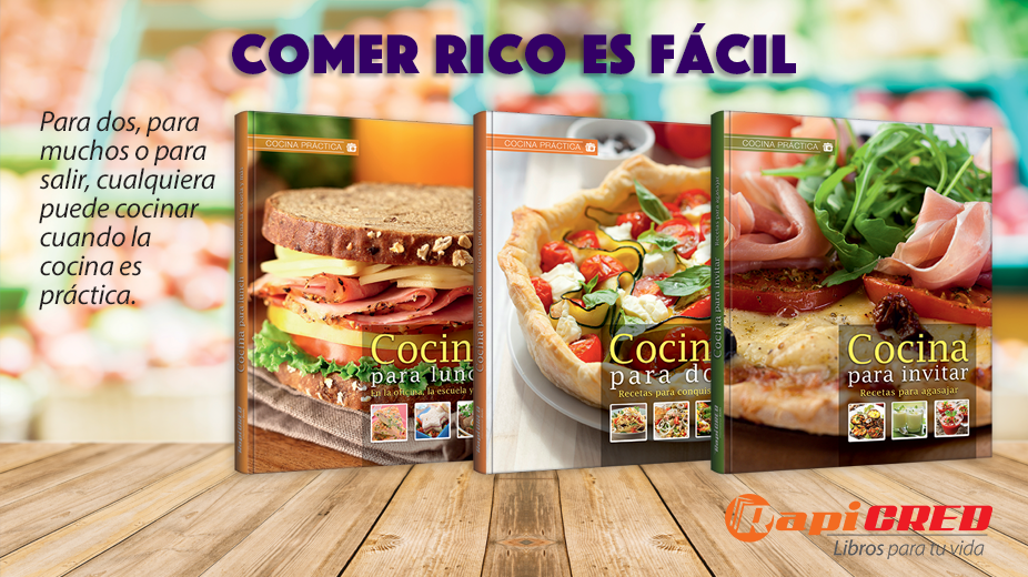 rapicredlibros's tweet photo. Delicias fáciles, ricas y sanas para disfrutar este fin de semana! Pedíselos a tu consultora #Recetas #Cocina #FácilYPráctica https://t.co/XGGuYitFsP