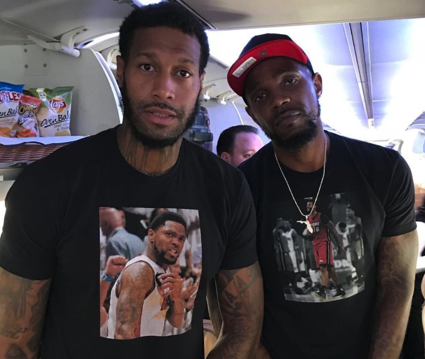 SliceMiami's tweet photo. The baddest two dudes in #WaitersCounty https://t.co/irB4VKq79C