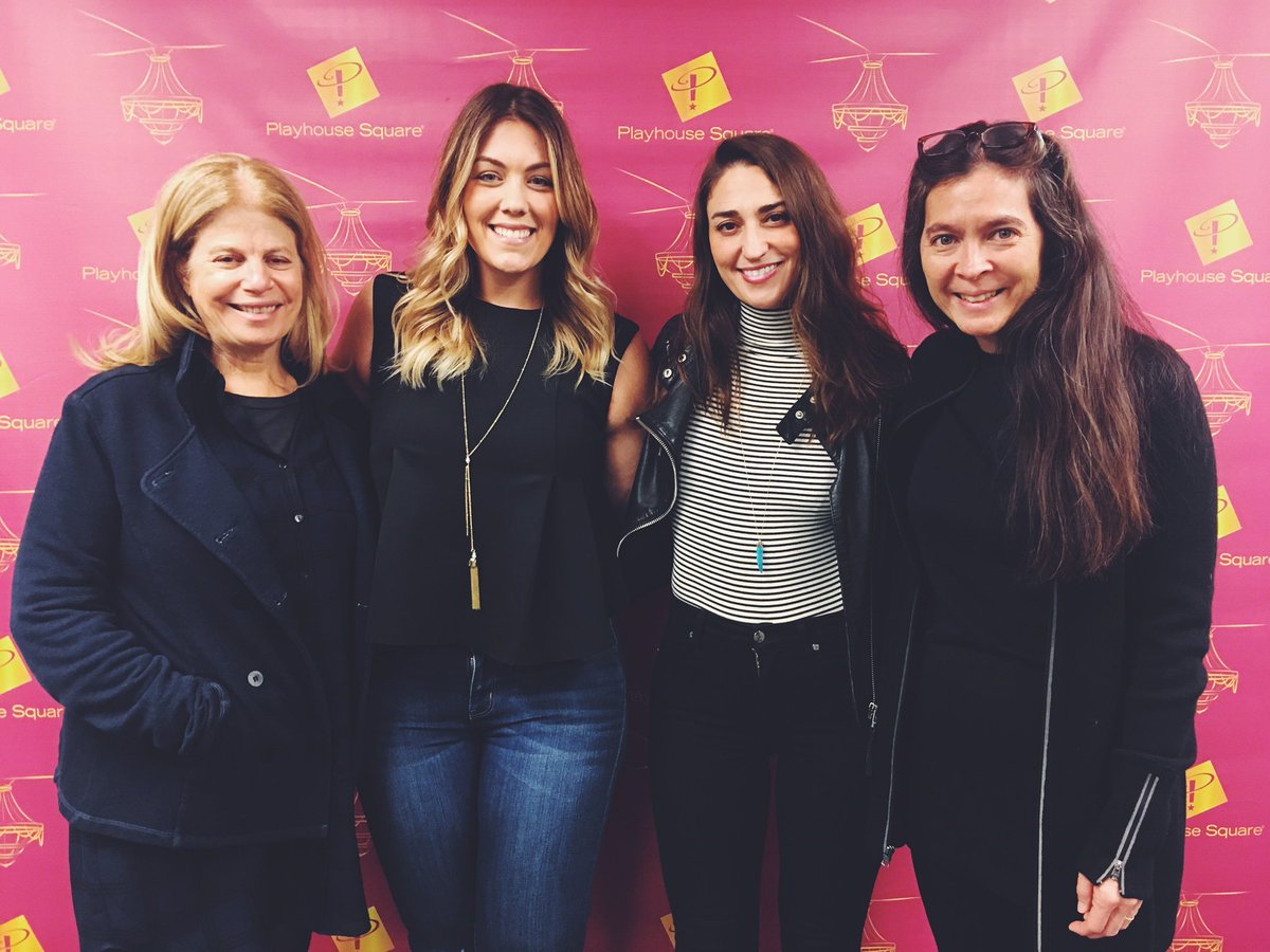 BaldwinWallace's tweet photo. Con grad Aubrey Johansen '10 interviews the team behind @WaitressMusicaltour including composer Sara Barielles. https://t.co/AqfRyU0iA0 https://t.co/aniIyTwQZm