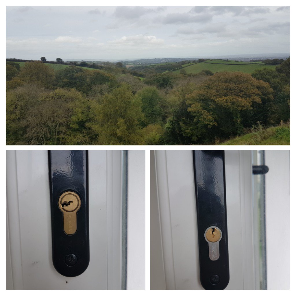 1stchoicelocks1's tweet photo. Nice view this afternoon picking open &amp; replacing locks. #locksopened #firstchoice #locksmiths #exeter https://t.co/E13QyJGRff