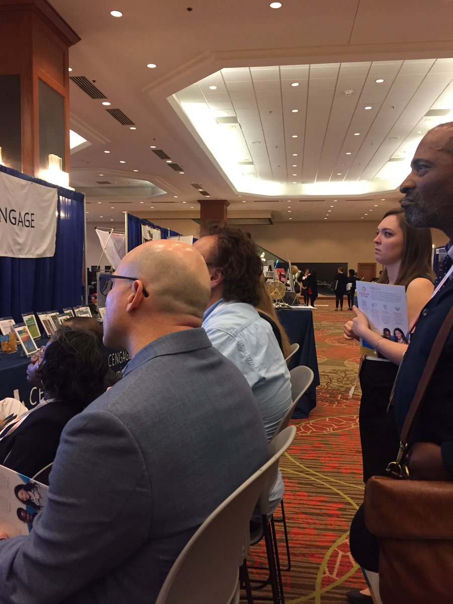 KBulloc2's tweet image. Professional development at #APM17 offered in many different formats. Curriculum enrichment #MINDTAP #HighImpactPractices @NCSUSocialWork