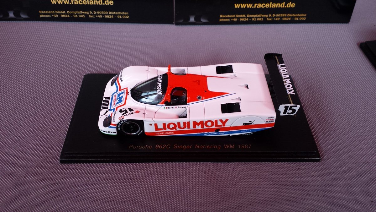 BrabhamJohn's tweet photo. @MG__Racing Same chassis (RLR #106B) as the Norisring winner 1987. Part of my scale collection. Greets. https://t.co/LJUV9wIaW6