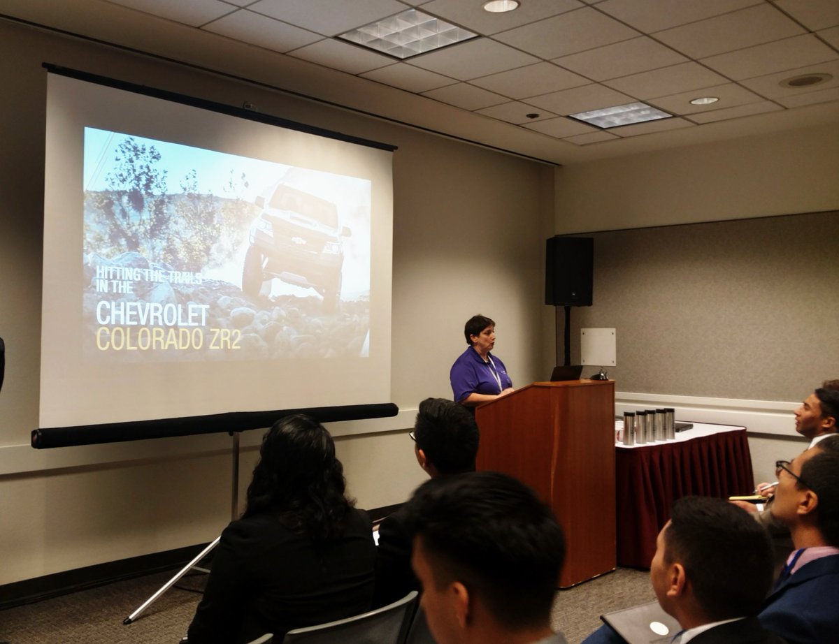 RachelAnnWood1's tweet photo. Going on now, our workshop on hitting the trails in the Chevy Colorado ZR2! #HENAAC29 #GMHENAAC #Chevy  @GreatMindsSTEM https://t.co/2OuAmRfMWD