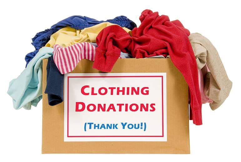 We have donation boxes set up in the Housing ARC, Housing mailroom, and in the TSU! All items will be donated to our client <a href="/WorkingWardrobe/">Working Wardrobes</a>