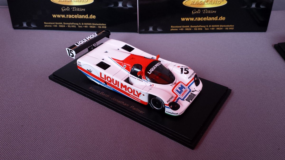 BrabhamJohn's tweet photo. @MG__Racing Same chassis (RLR #106B) as the Norisring winner 1987. Part of my scale collection. Greets. https://t.co/LJUV9wIaW6
