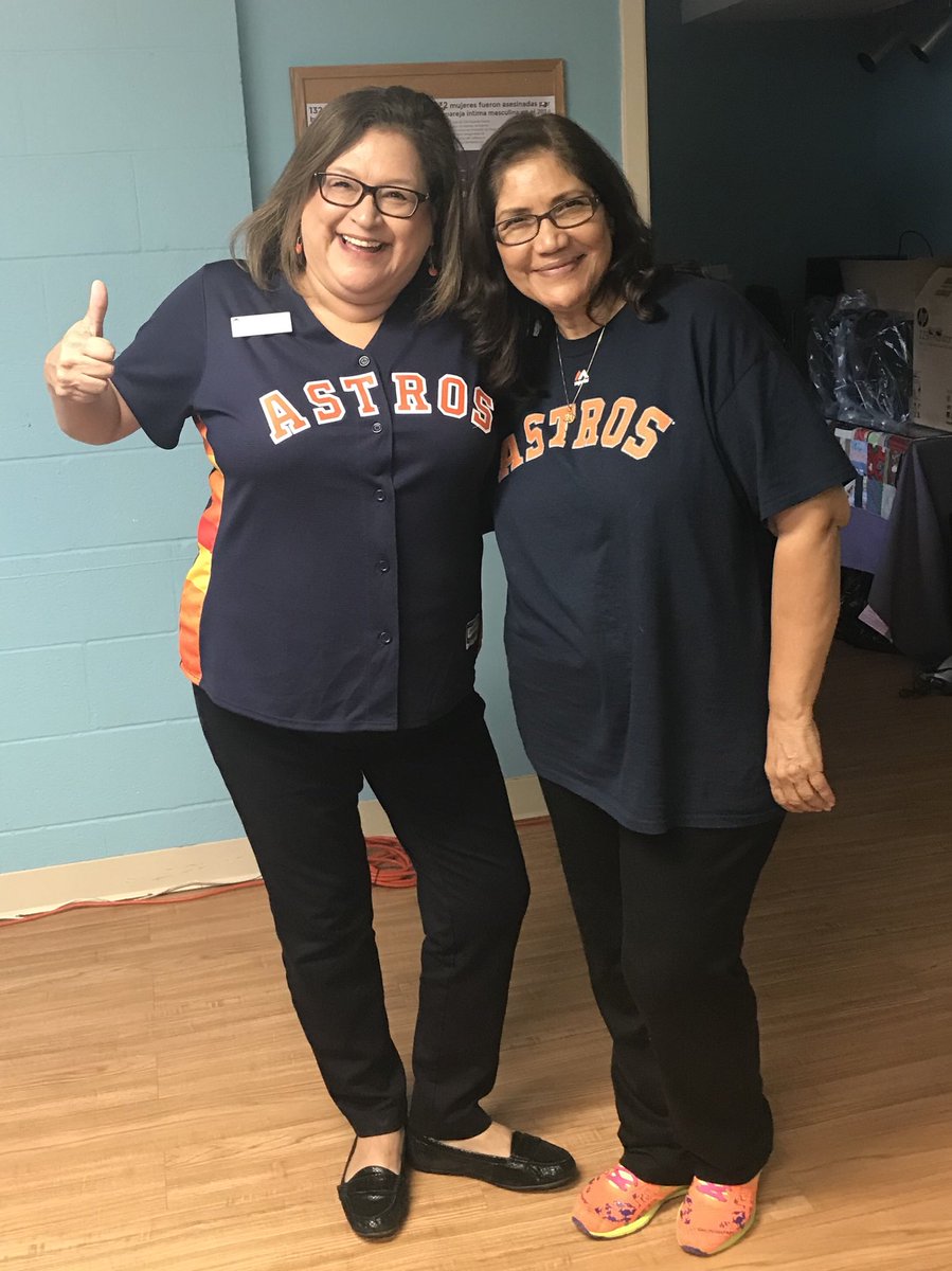 Found me another Astros fan at the <a href="/FtBendWomensCtr/">Fort Bend Women's Center</a> office! Go <a href="/astros/">Houston Astros</a>