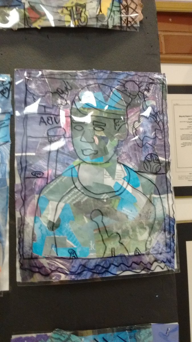 Even MORE portraits! #HMS116 #artteacherproud