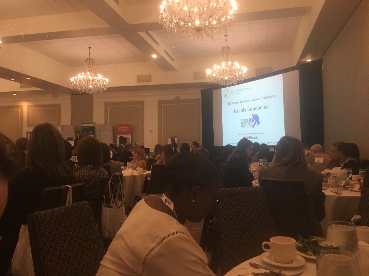 SamanthaFistori's tweet photo. Great to be part of Center for Women &amp; Enterprise women business leaders conference! Be bold, Be Brave” #2017wblc @CWEtalk https://t.co/3qmnQoQn93