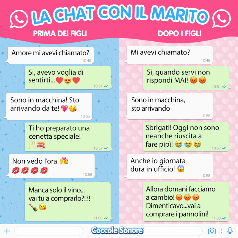 chat di whatsapp amore