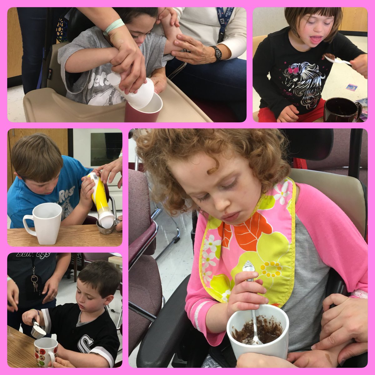 MrsAkhteebo's tweet photo. We made Ukulele Yummy Mug Cake! Thank you @n2yinc for the great recipe! #akhteebosallstars #cookingfriday #ukuleleyummy #RossPride https://t.co/pIe5GokV4k