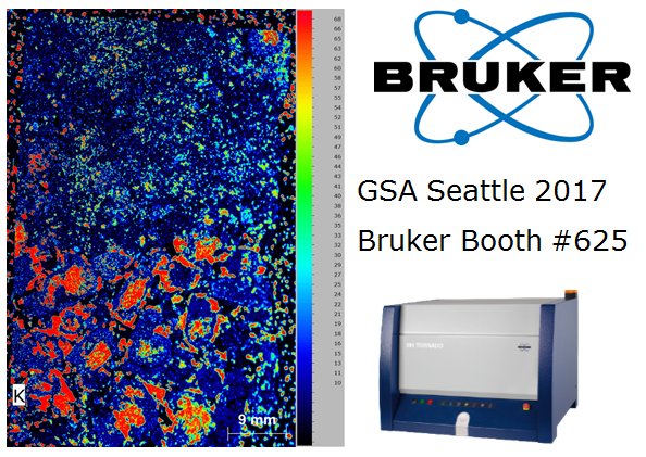 BrukerXMA's tweet photo. MicroXRF demos at @BrukerXMA booth #625 in Seattle!  Sign up: https://t.co/YM1QRWzgXj  #GSA2017 #geoXRF #M4 #microXRF https://t.co/Vzw4l3qT6y