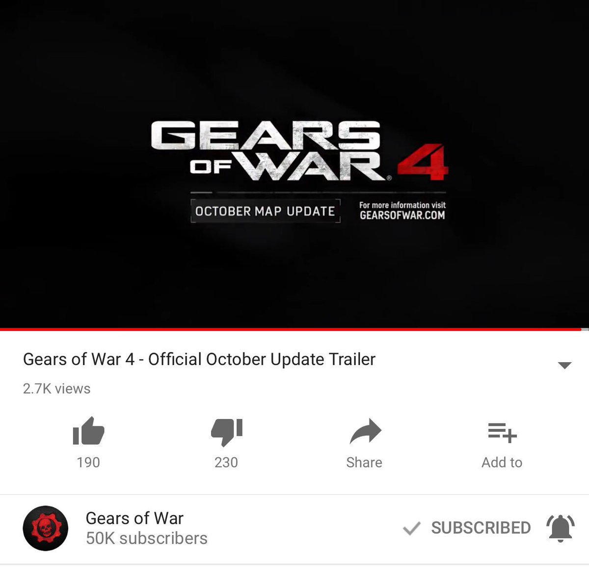 MrCaymanian's tweet photo. I’m Disappointed smh 😞😒 but I still love you #Gearsofwar4 #OctUpdate https://t.co/Jn4eLKv3VC