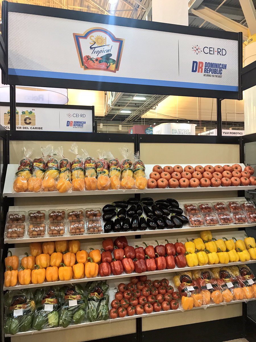 MildredSantos's tweet photo. República Dominicana participa en #PMAFreshSummit2017 en Nueva Orleans junto a exportadores de frutas y vegetales de la mejor calidad @CEIRD https://t.co/Dkjv2ZLhL6