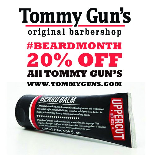 TommyGunsBarber's tweet photo. Epic beard shape is no easy task. @UppercutDeluxe #beardmonth https://t.co/ukkLxkqKjB