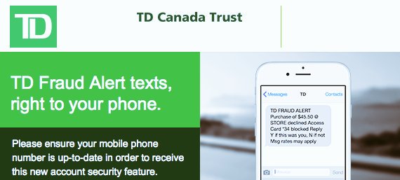 VCopantsidis's tweet photo. Did You Know?  We'll text you if there's suspicious account activity via Fraud Alerts!   #ImDigitalReady @MarianNishan @GerardDinneen https://t.co/uw4zLT9HTq
