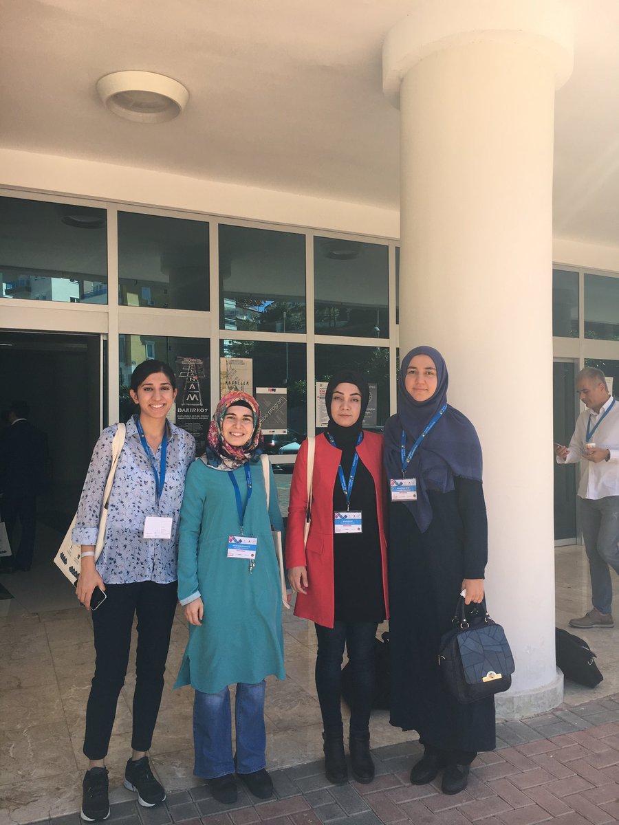 HacettepeHUSE's tweet photo. Our students presented their studies by four papers in UYMS 2017 @ Alanya, proud of them! https://t.co/SLG9fayzGt