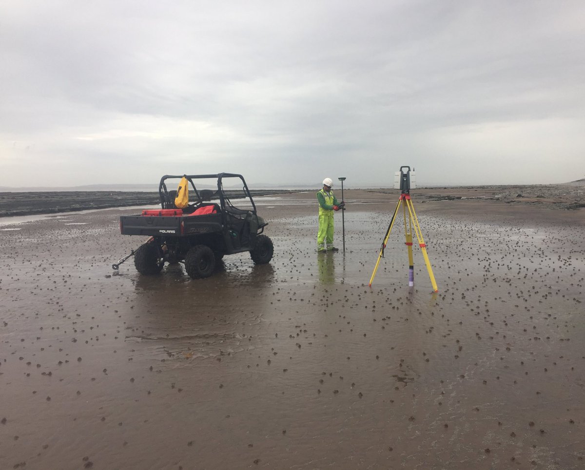 MSS_surveys's tweet photo. Surveying a beach frontage via laser scanner.  Successful few days with over 470million positions recorded! https://t.co/Sb9dy3Qx76