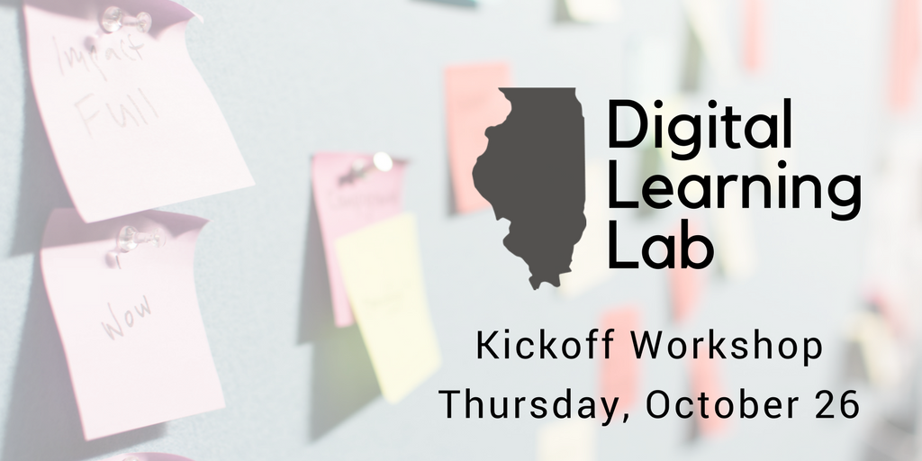 il_diglab's tweet photo. Gearing up for the launch of the lab next week. Look forward to meeting everyone! #adulted #edtech #diglab https://t.co/PqZucLKrJA