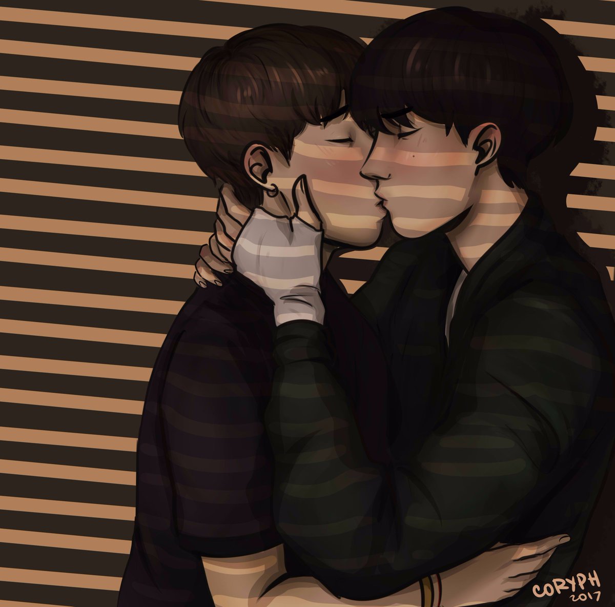 First kiss\first coming out (≧◡≦) 
#JIHweek17 #jihday3 