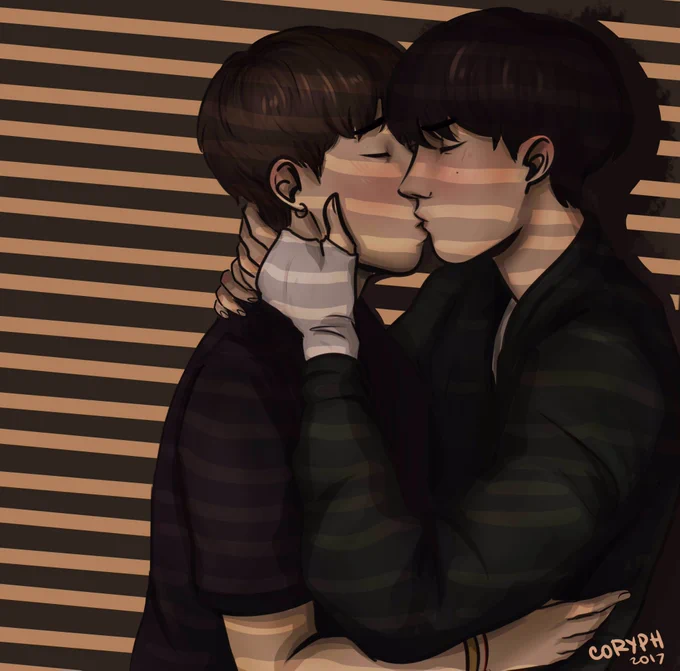 First kiss\first coming out (≧◡≦) 
#JIHweek17 #jihday3 