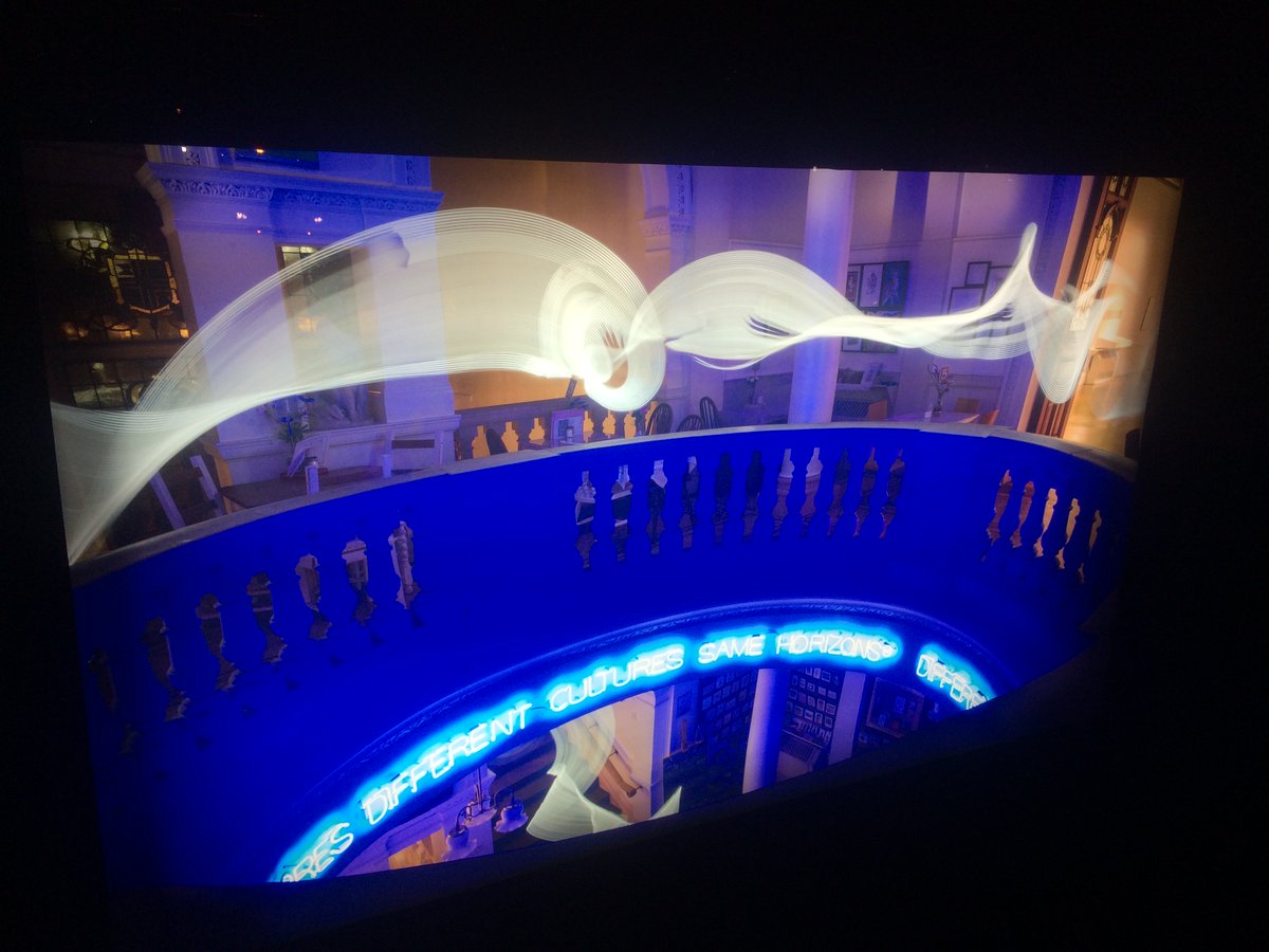 BuryArtMuseum's tweet photo. #EnlightenBury by Sola. Working with BAM Creatives he captured some of #Bury's popular spaces which are now on display in Gollipoli Gardens https://t.co/vRZziOQKxd