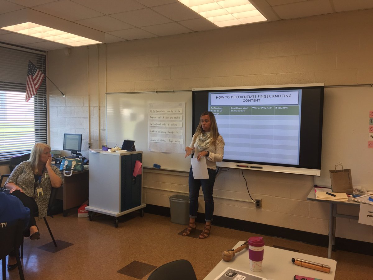 beth_lakretz's tweet image. Activity or objective? Fingerknitting with north Babylon admins. Unpacking, co-teaching, differentiating. #coteachchat #inclusion