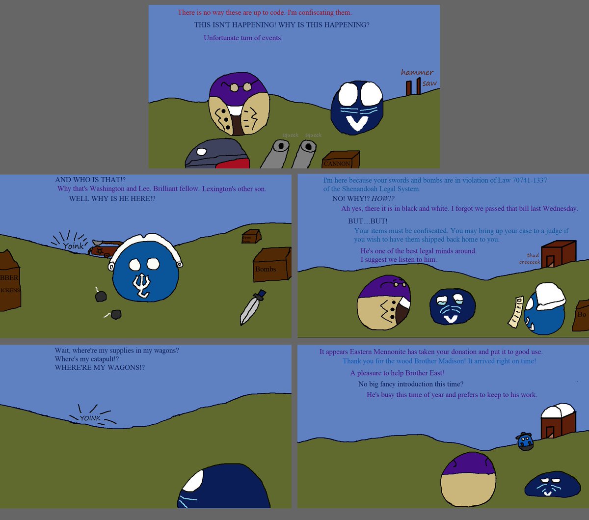 RedditCFBBall's tweet photo. In honor of JMU and Villanova's Gameday, "A Lesson in #CFBBall History" by u/HydroSword. https://t.co/AKGywHJA3q