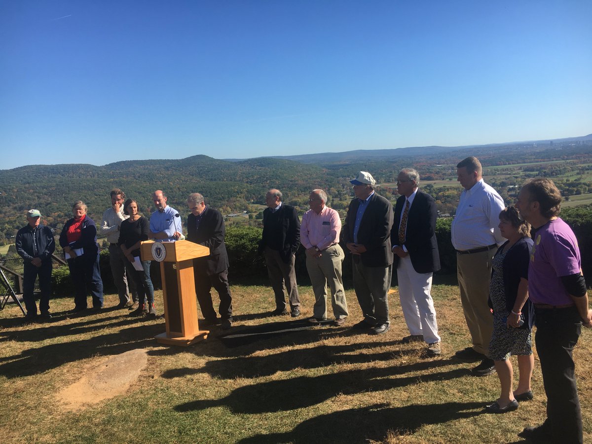 MassEEA's tweet image. Today, @MassDeptAgr Commissioner Lebeaux celebrated the 40th anniversary of the Agricultural Preservation Restriction (APR) Program, which allows MA farmers to permanently protect their land from development. Thank you to the 906 APR farms protecting 73,163 acres across MA!