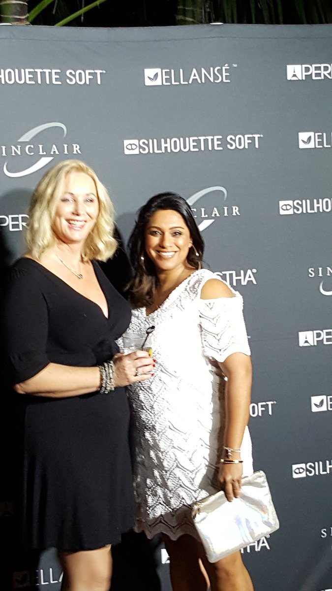 SkinSouthwest's tweet photo. A gala dinner hosted by @SilhouetteSoft #SinclairWEM with Dr Pradnya and Dr Manning @riveraesthetics https://t.co/7GfTOBKYN7