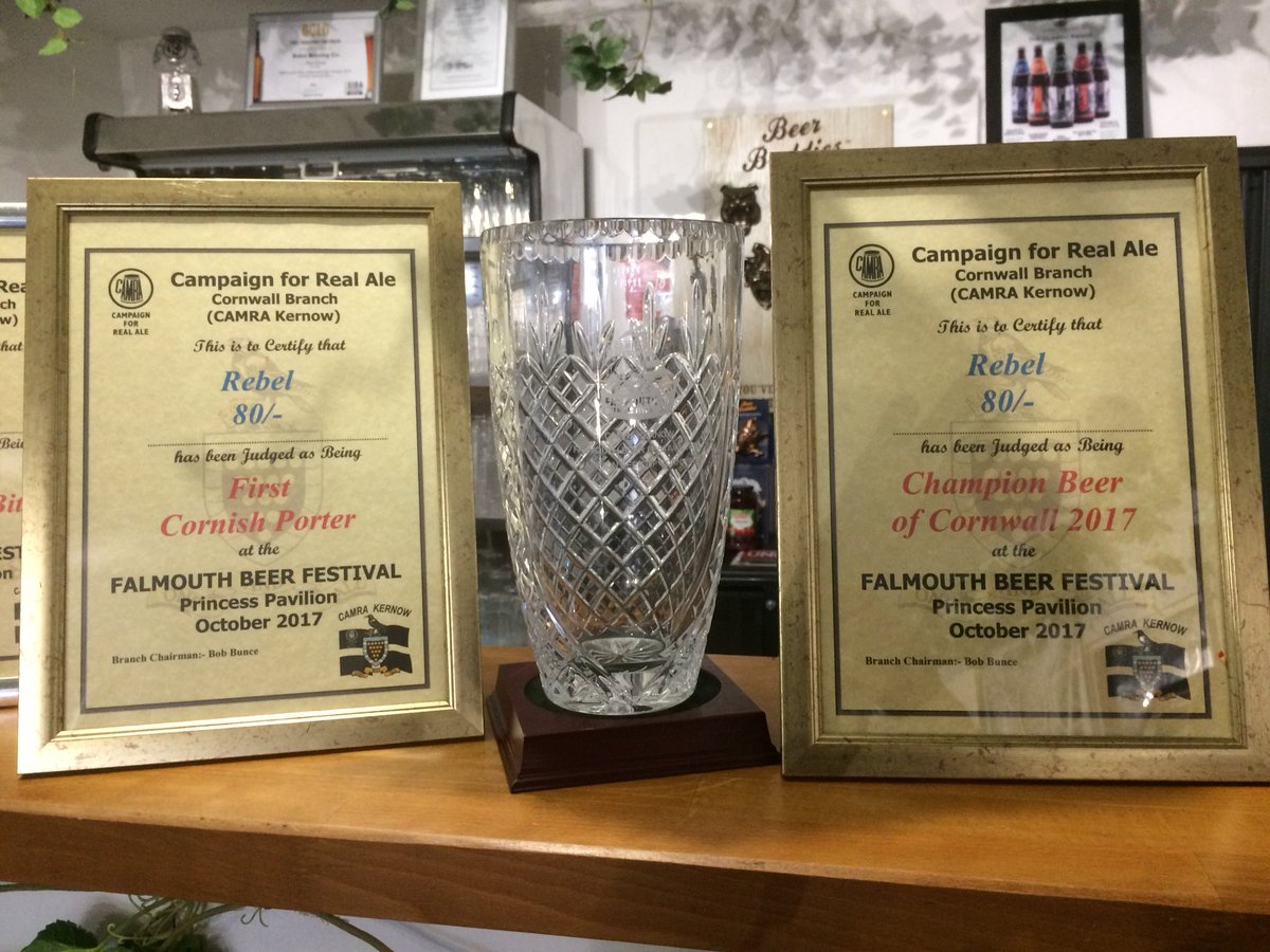 battlecolin's tweet photo. Great evening @Falmouthbeerfestival https://t.co/YjD4FKDMlR