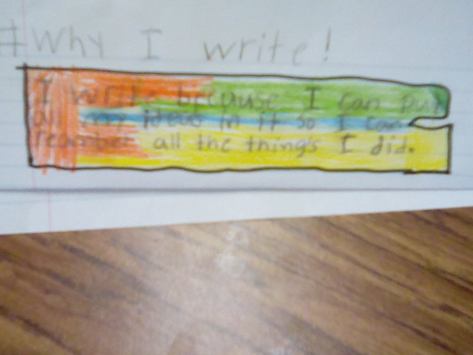 WriteOnWildcats's tweet photo. #WhyIWrite @ComalWrites https://t.co/X6RQemuHlK