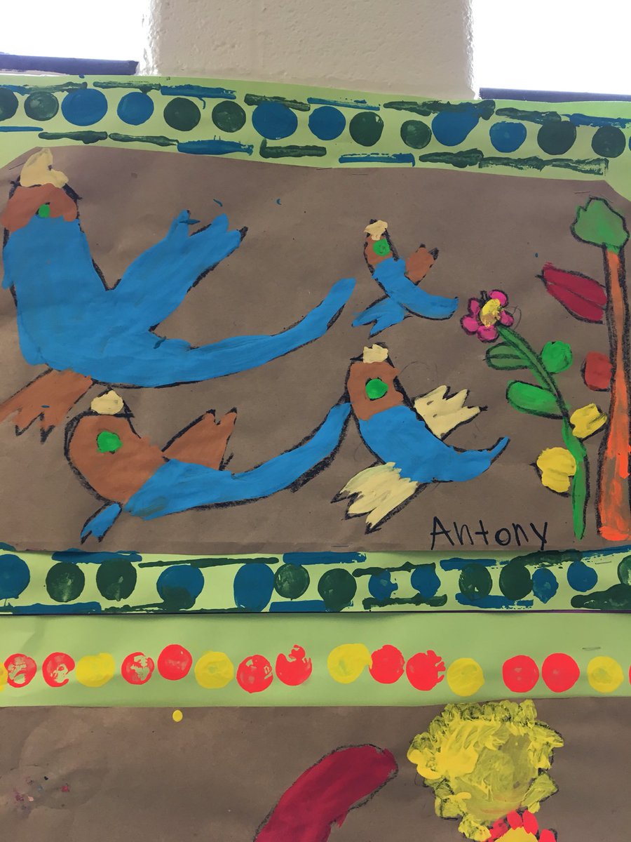 Mexican Amante Bark paintings brighten Barcroft’s halls. #APSHHM <a href="/BiBaChat/">Bilingual Barcroft</a> <a href="/SitronArt/">SitronArt</a> <a href="/APSVirginia/">Arlington Public Schools</a> #barcroftsoars <a href="/Picastar/">Producers, Inc.</a>