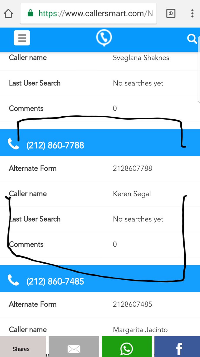 Israel911Facts's tweet photo. @nine11inreverse That phone number seems to be connected to a Keren Segal and Marvin Segal. https://t.co/4qbxnNDcjW