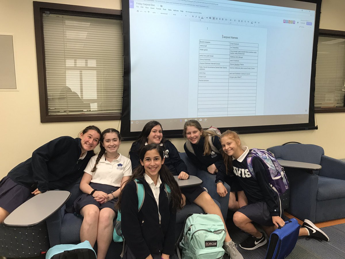 DKraar's tweet photo. Carpool Cuties! Shabbat Shalom!! #davis7 https://t.co/NJi7SH8osI