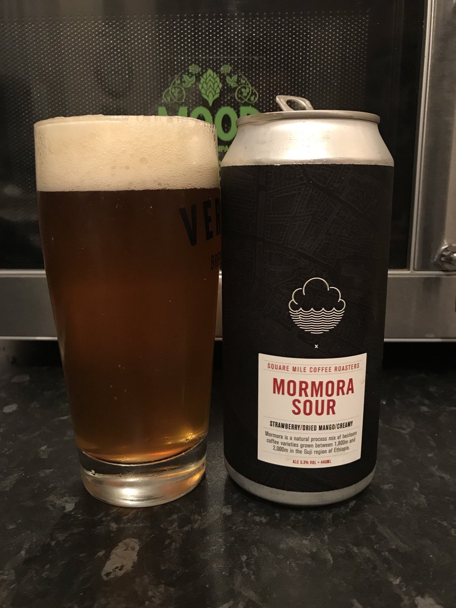tcfanclub1's tweet photo. Oh hello!!! Banging in as a top 5 sour!! @cloudwaterbrew #mormora coffee sour sublime @BeerCentralLtd @CraftBeerHour @UKBeerNetwork https://t.co/2l2aLIbORv