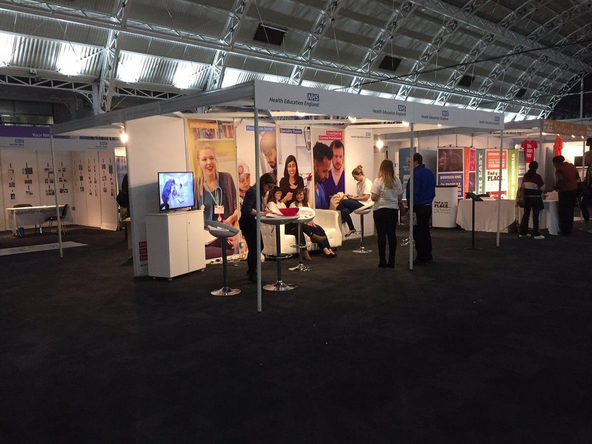 sethihealth's tweet photo. We had a fantastic time today showcasing the @AlternativeDocs platform at #BMJCareersFair @bmjcareers @NHS_HealthEdEng #DYP17 See you 2mrw! https://t.co/E38B6xA9Ni