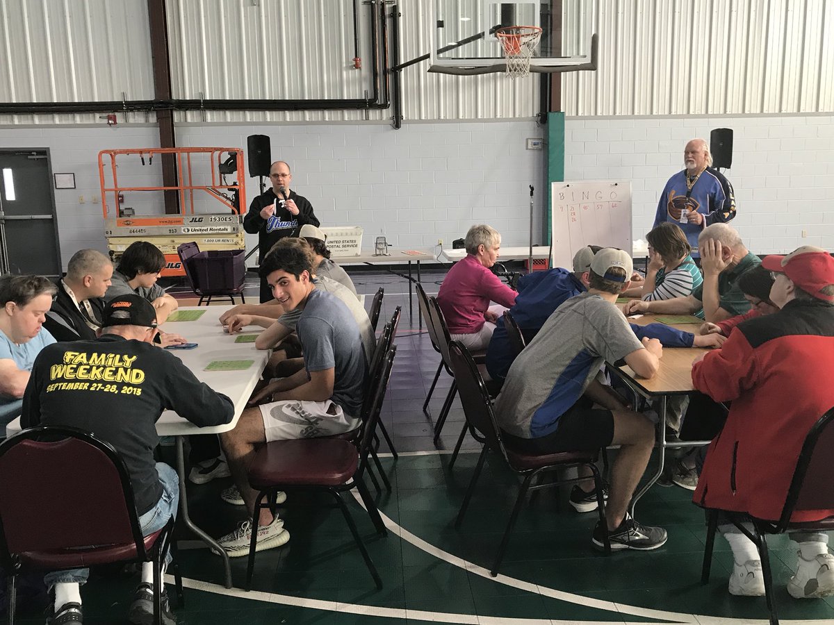 CoeTph's tweet photo. Another fun aftn for the boys playing basketball and Bingo with the residents of  Annandale Village!!! @annandalevillage https://t.co/icYjDANrD2