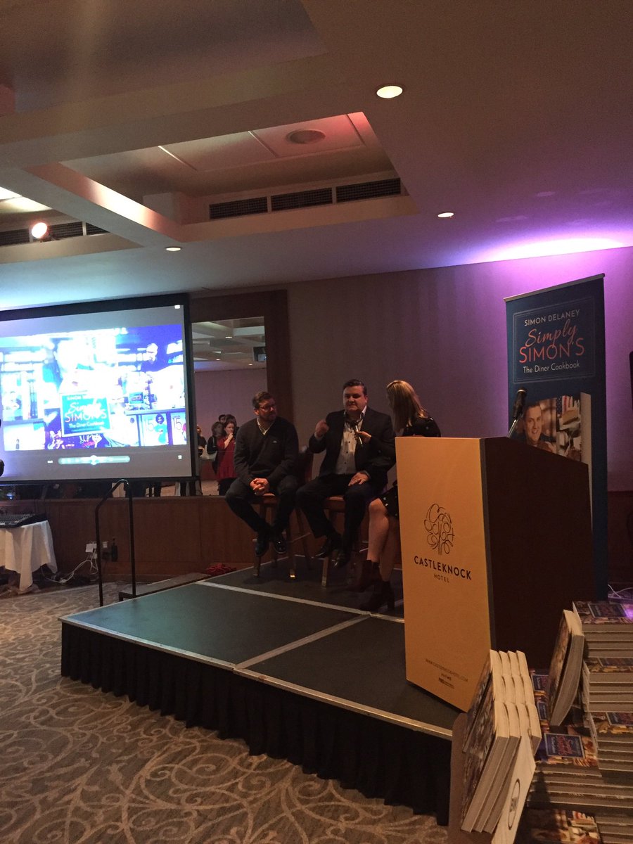 GillHessLtd's tweet photo. #fantasticnight @Cknock_Hotel as #simplysimon is launched by @Anna Daly@BlackstaffNI @SimonDelaneyEsq @SimplySimonsTv with @Midsummerhouse https://t.co/Bs7VI32ihP