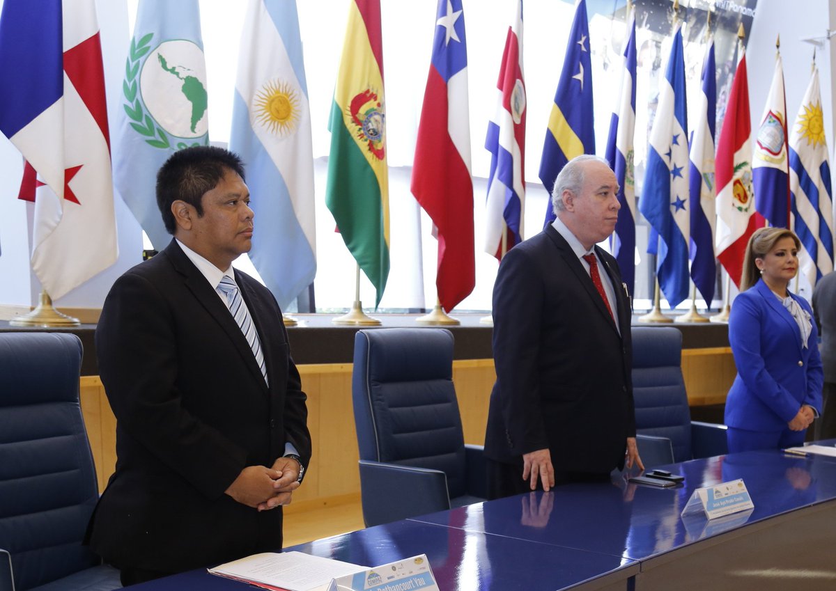 tvnnoticias's tweet image. Presidente de la CSJ, José Ayú Prado participa del acto de instalación de la "Sesión Justicia y Democracia", en CUMIPAZ. @PrensaOJ