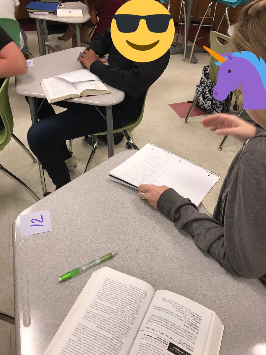 toddsenglish's tweet photo. More Ss sharing their writing with each other. #WhyIWrite #toddsAP @mstoddsvhs #nationaldayonwriting #PioneerPride https://t.co/5ZOscKBNe7
