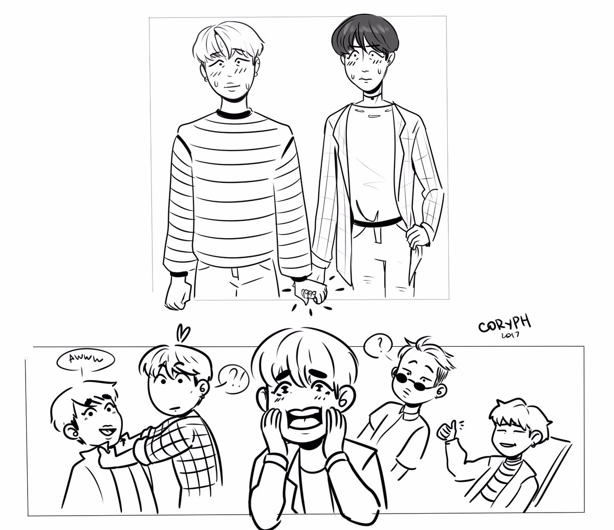 First kiss\first coming out (≧◡≦) 
#JIHweek17 #jihday3 