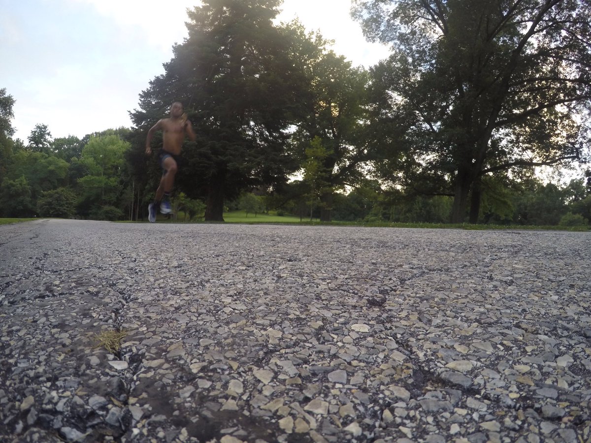 CHCXCTrack's tweet photo. Here is Sophomore Aaron Morris knocking out some long solo hill reps back in July. We've been working for Sunday and we are ready #CACCs https://t.co/GTNVxC3e0E
