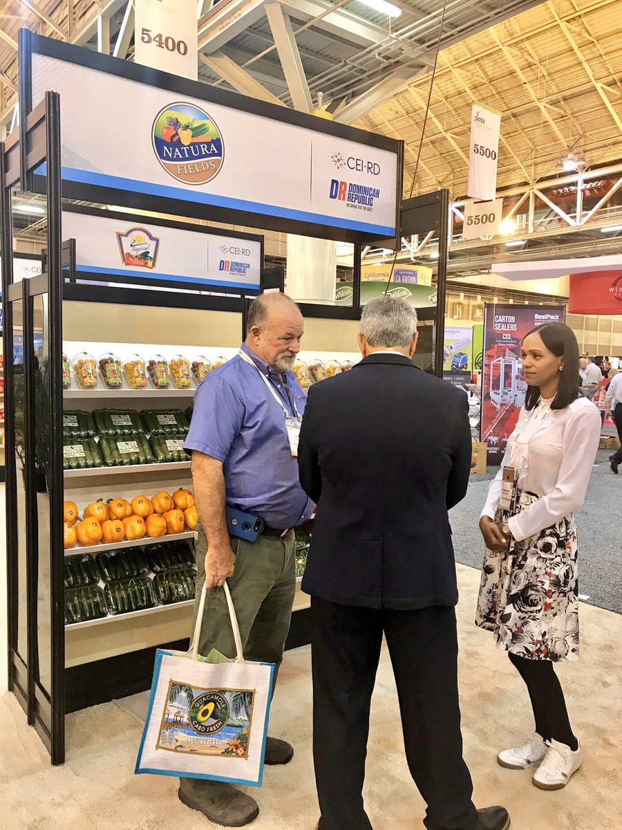 MildredSantos's tweet photo. República Dominicana participa en #PMAFreshSummit2017 Nueva Orleans junto a 17 exportadores de frutas y vegetales de calidad mundial @CEIRD https://t.co/qAePyjtNLW