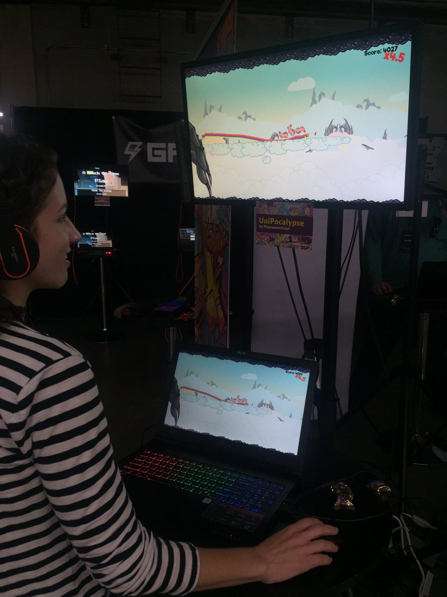 gamejolt's tweet photo. First day of #DHDEN17 #dreamhackjam #indiedev #gamedev https://t.co/u1TFy40A7r